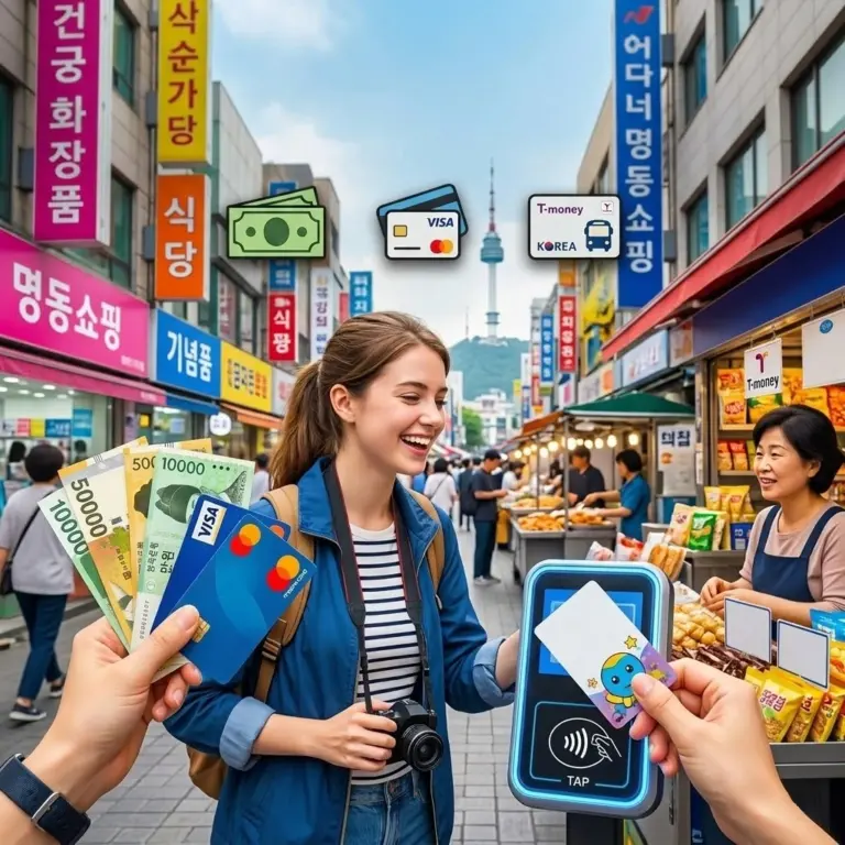 How to Pay in Korea as a Tourist – Cash, Card, T-money & What Actually Works
